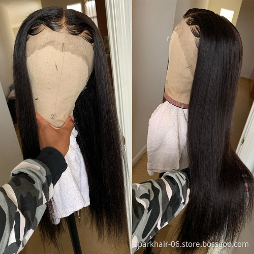 SPARK Cheap 13x4 13x6 Super Thin HD Lace Front Wigs,Virgin Cuticle Aligned Human Hair Wig,HD Lace Frontal Wig For Black Women